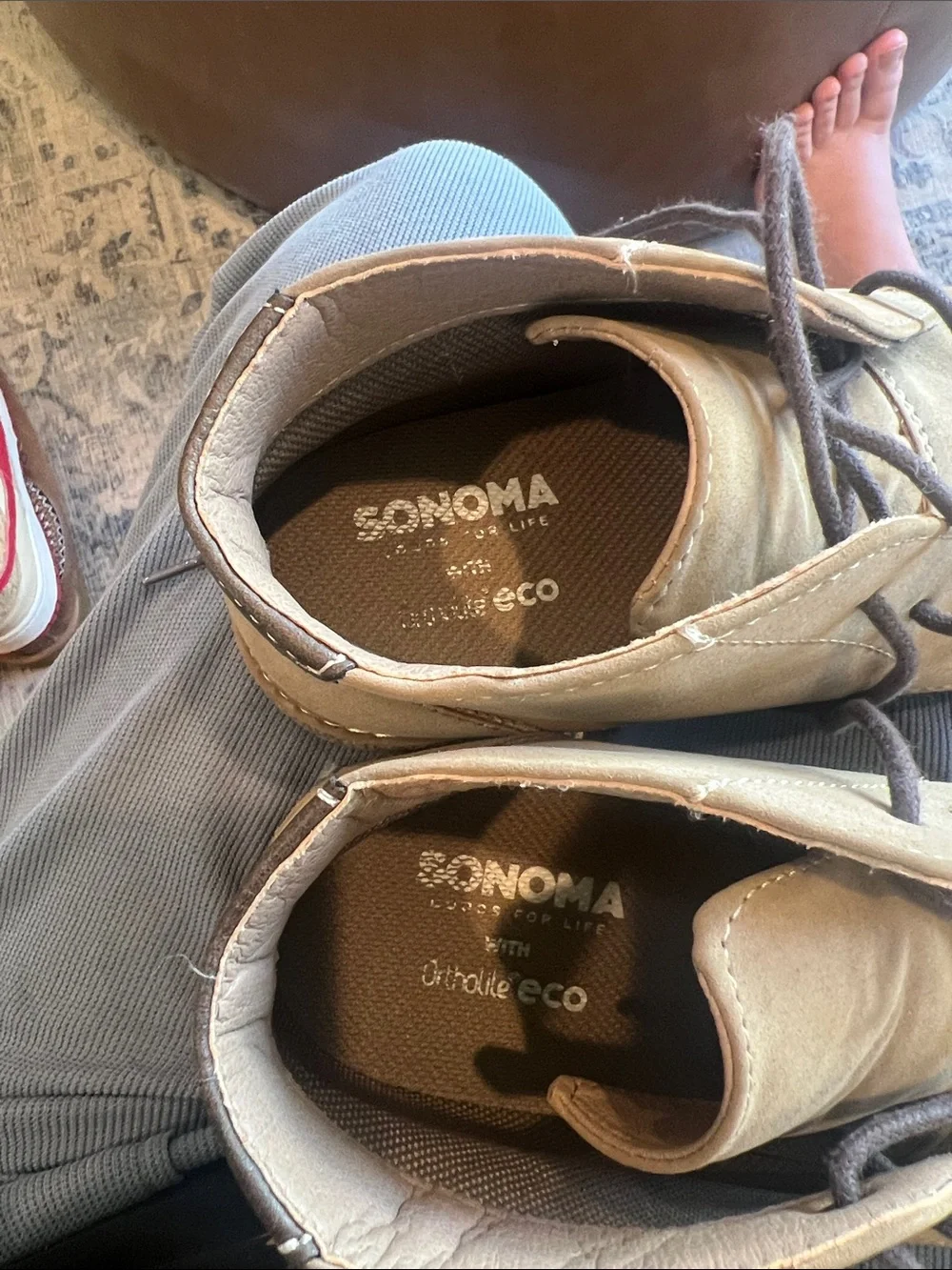 Sonoma Taupe Chukka Boots for Men